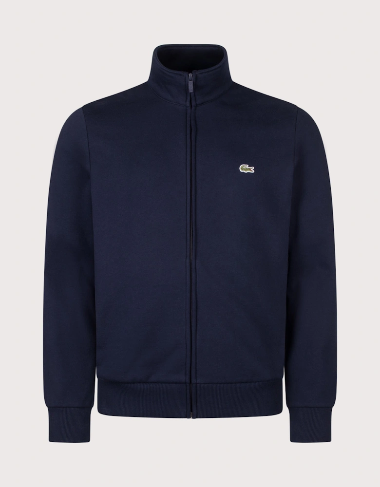 Regular Fit Zip Through Sweatshirt