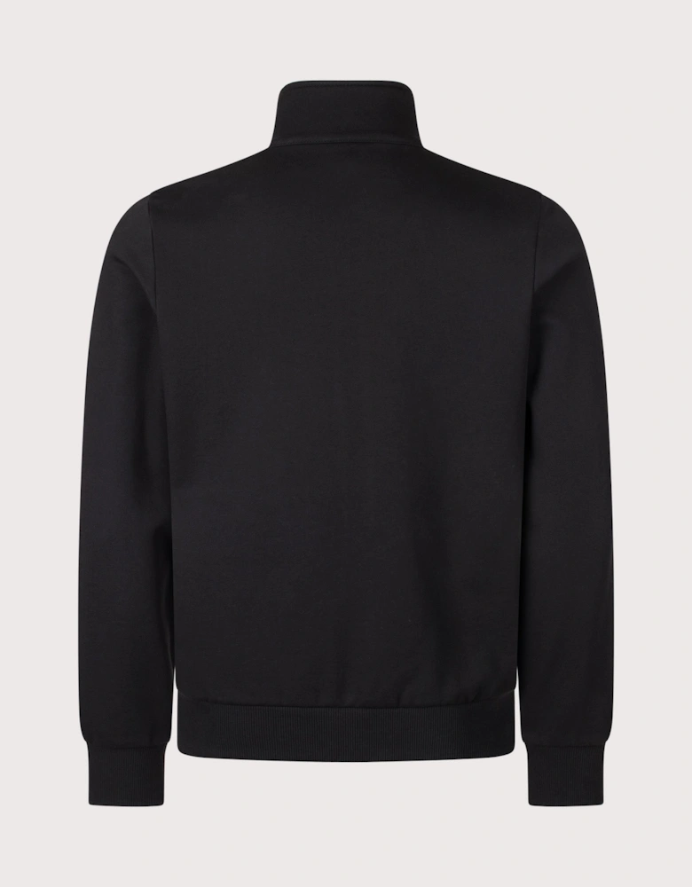 Regular Fit Zip Through Sweatshirt