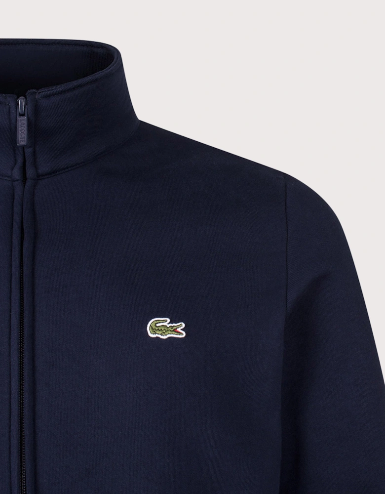 Regular Fit Zip Through Sweatshirt