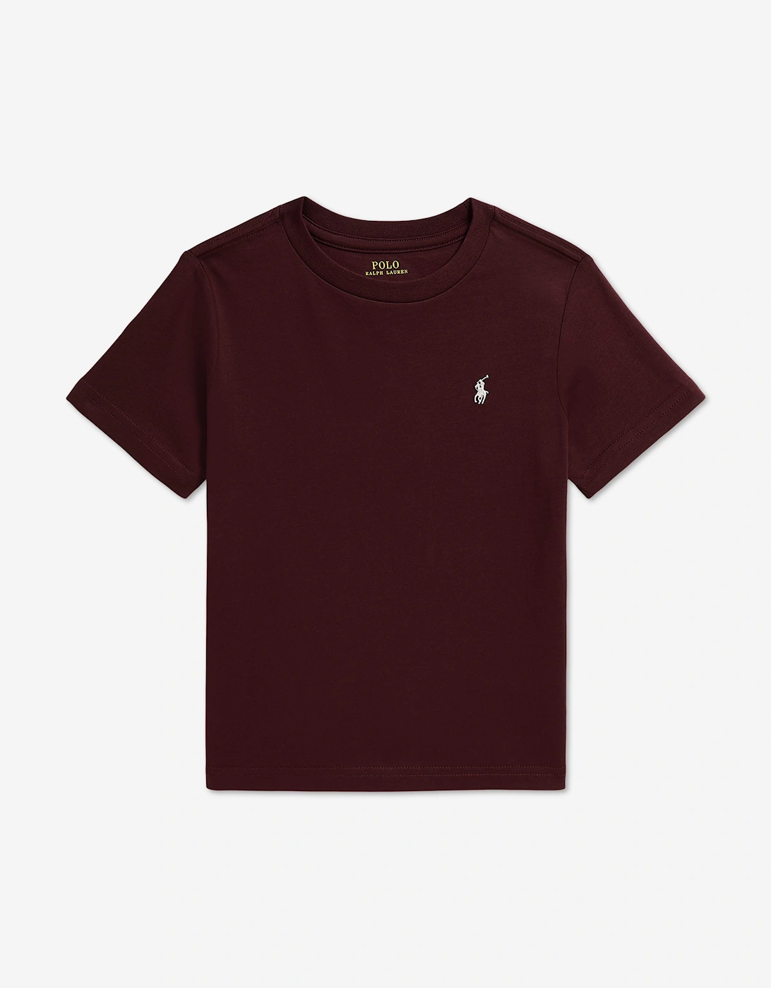 Ralph Lauren Boy's Ralph Lauren Boys Cotton Logo T-Shirt in Red