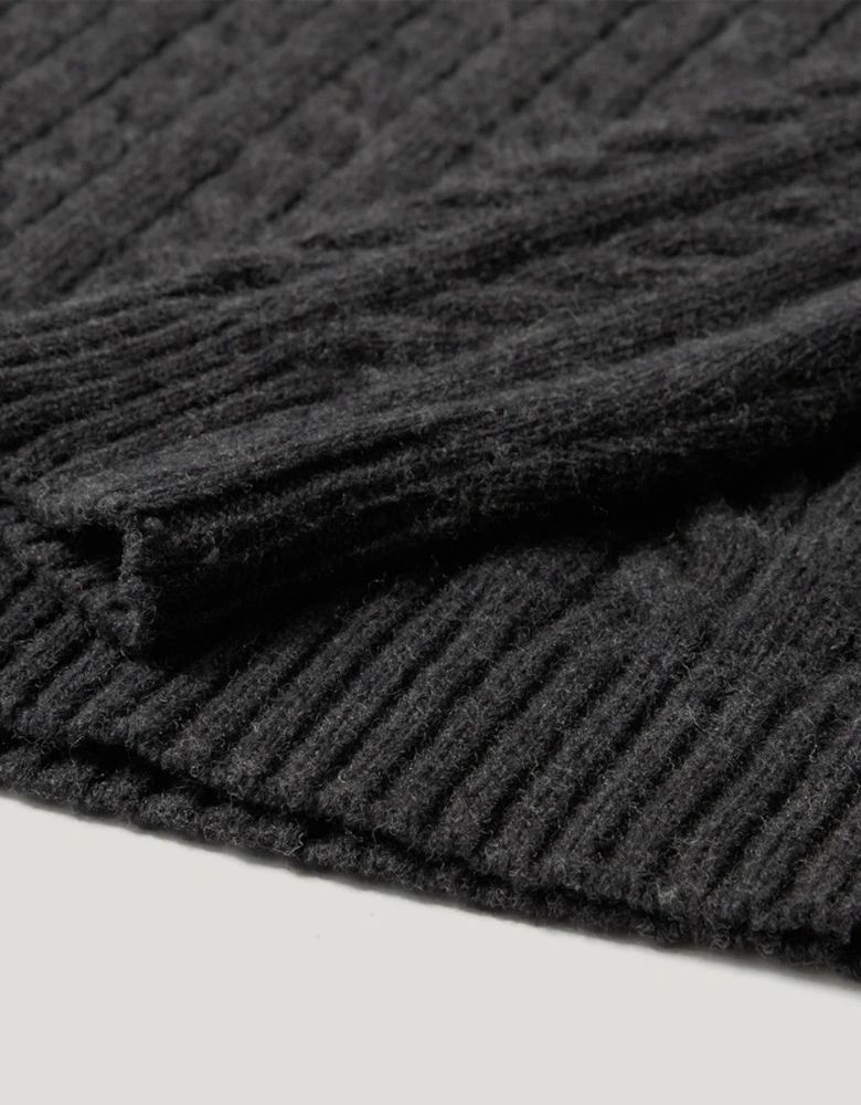 Belstaff Westport Quarter Zip Charcoal melange