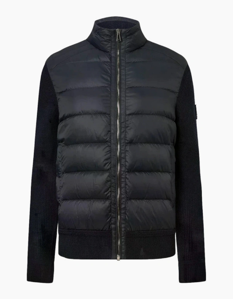 Belstaff Compound Cardigan Down Dark Ink