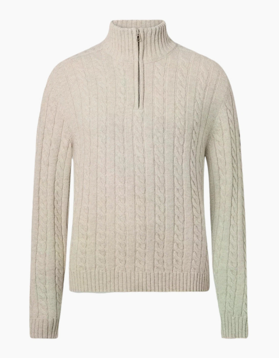 Belstaff Westport Quarter Zip Pale Stone