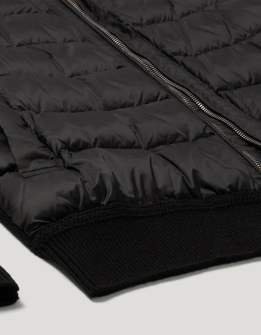 Belstaff Compound Cardigan Down Black