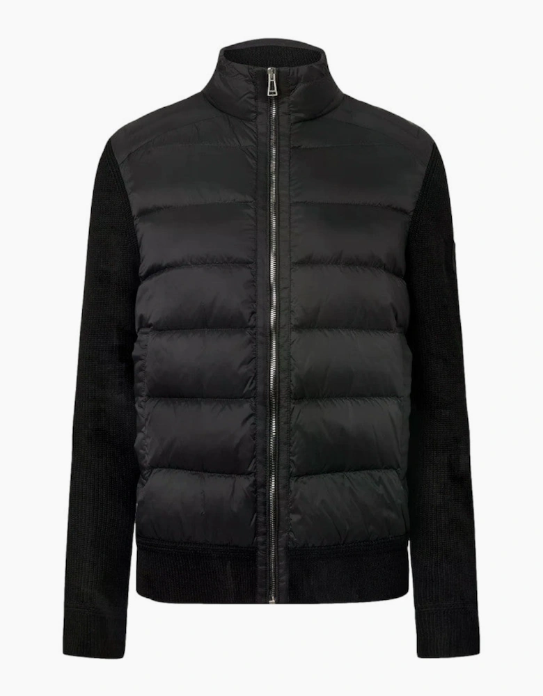 Belstaff Compound Cardigan Down Black