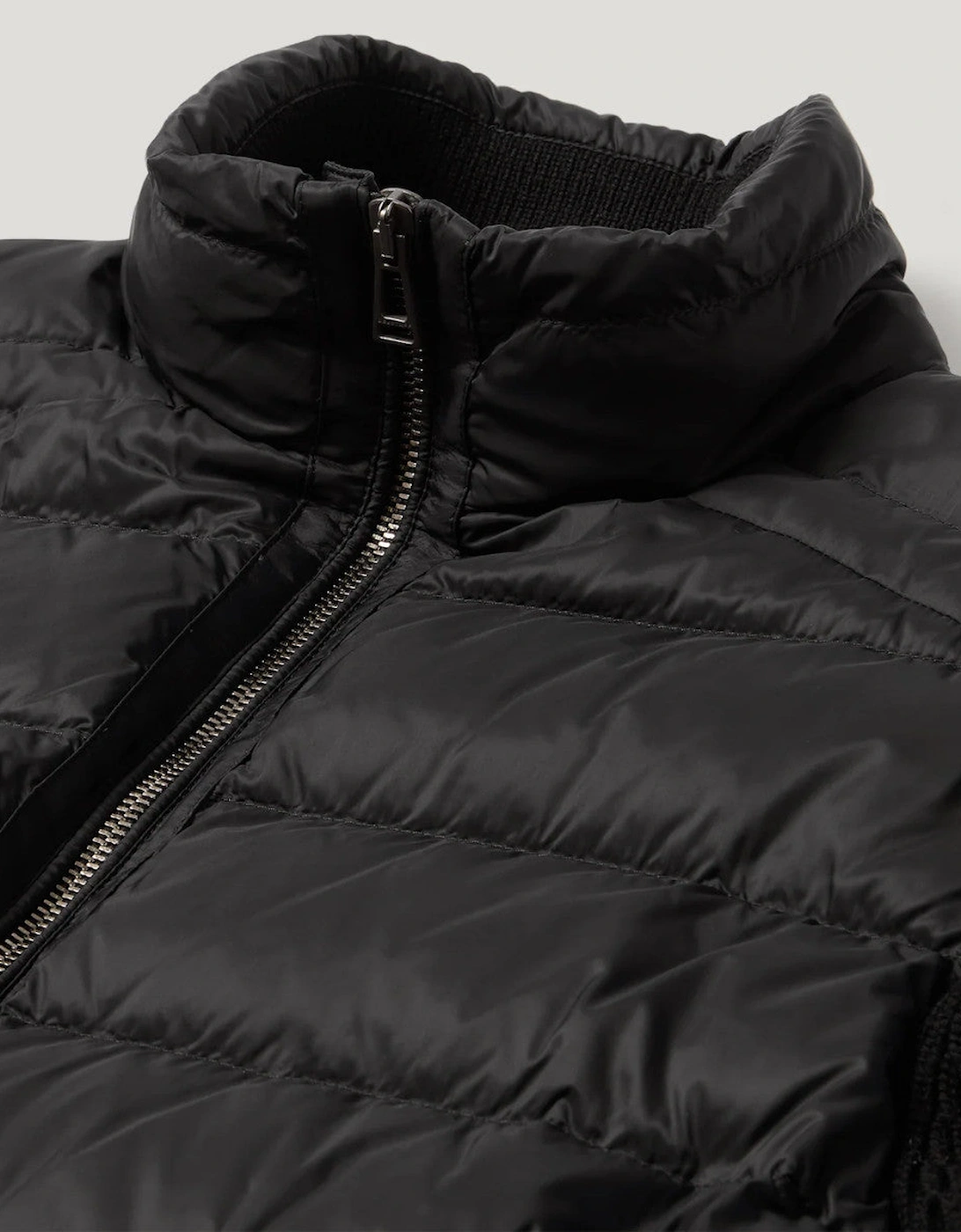 Belstaff Compound Cardigan Down Black