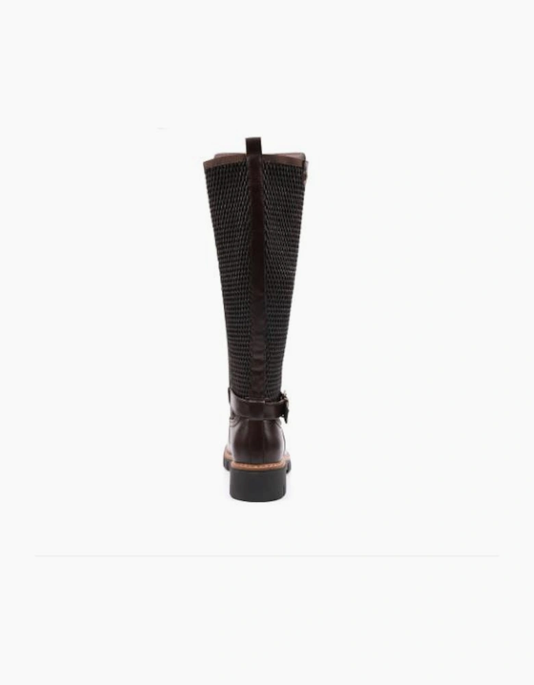 Lunar long boot Diana GLB248 in Brown