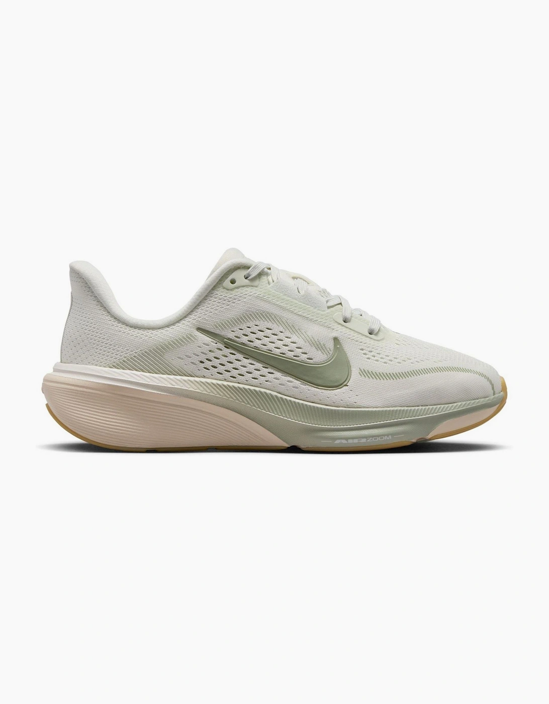 Nike Boys Tan  Zoom Pegasus 41 Road Running Shoes Juniors - Size 4.5 37.5 Kids