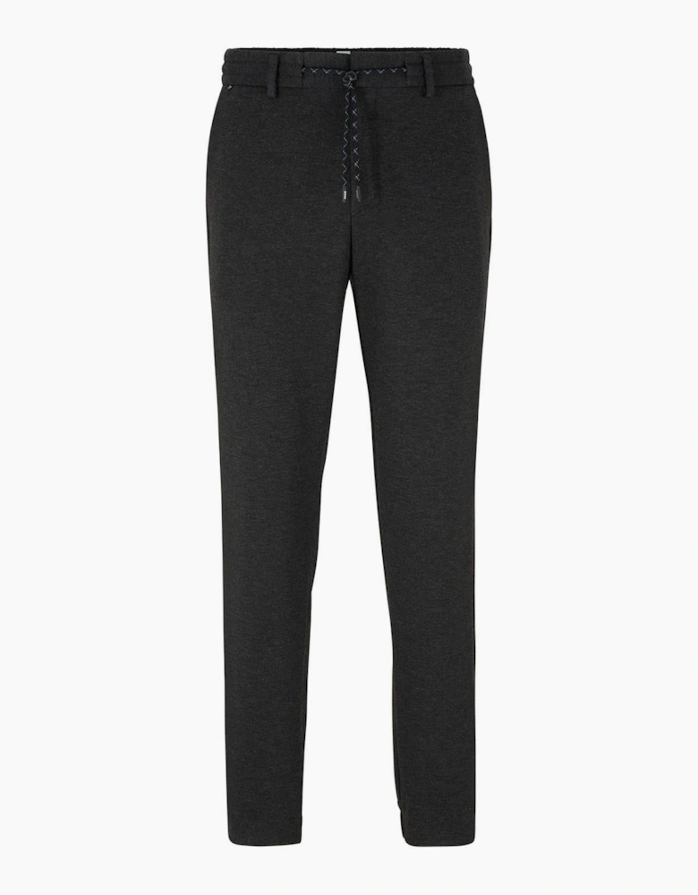 Genius Solid Patterned Straight Joggers