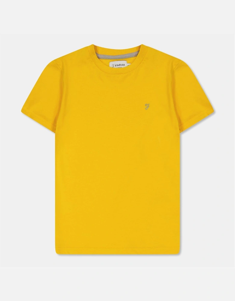 Spectra Embroidered Crew Neck Short Sleeve T-Shirt