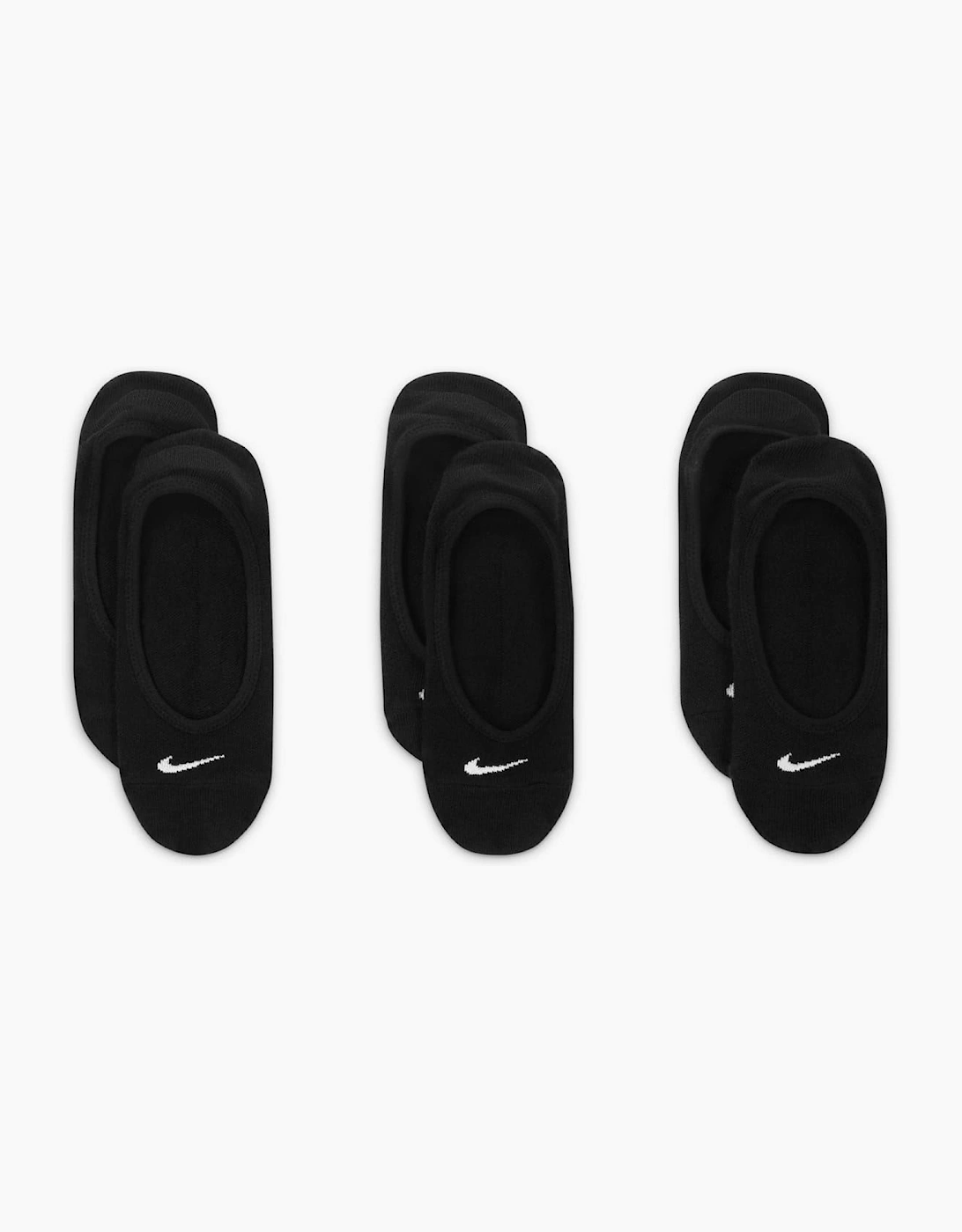 3 Pack Invisible Socks Ladies