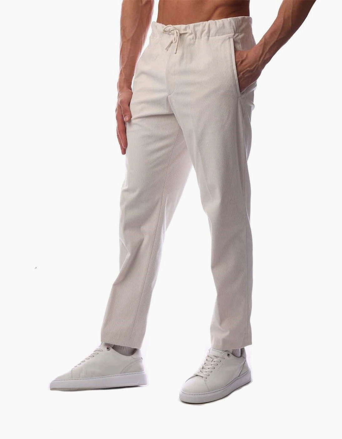 Perin Stripe Patterned Straight Pants