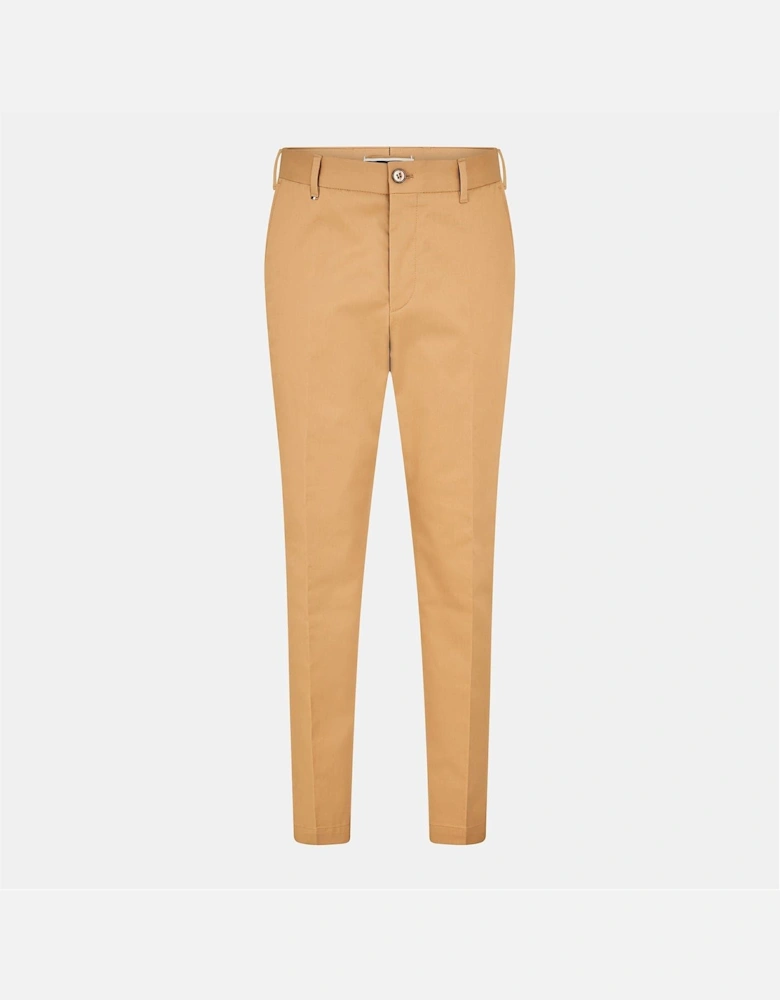Perin 242 Solid Patterned Straight Chinos