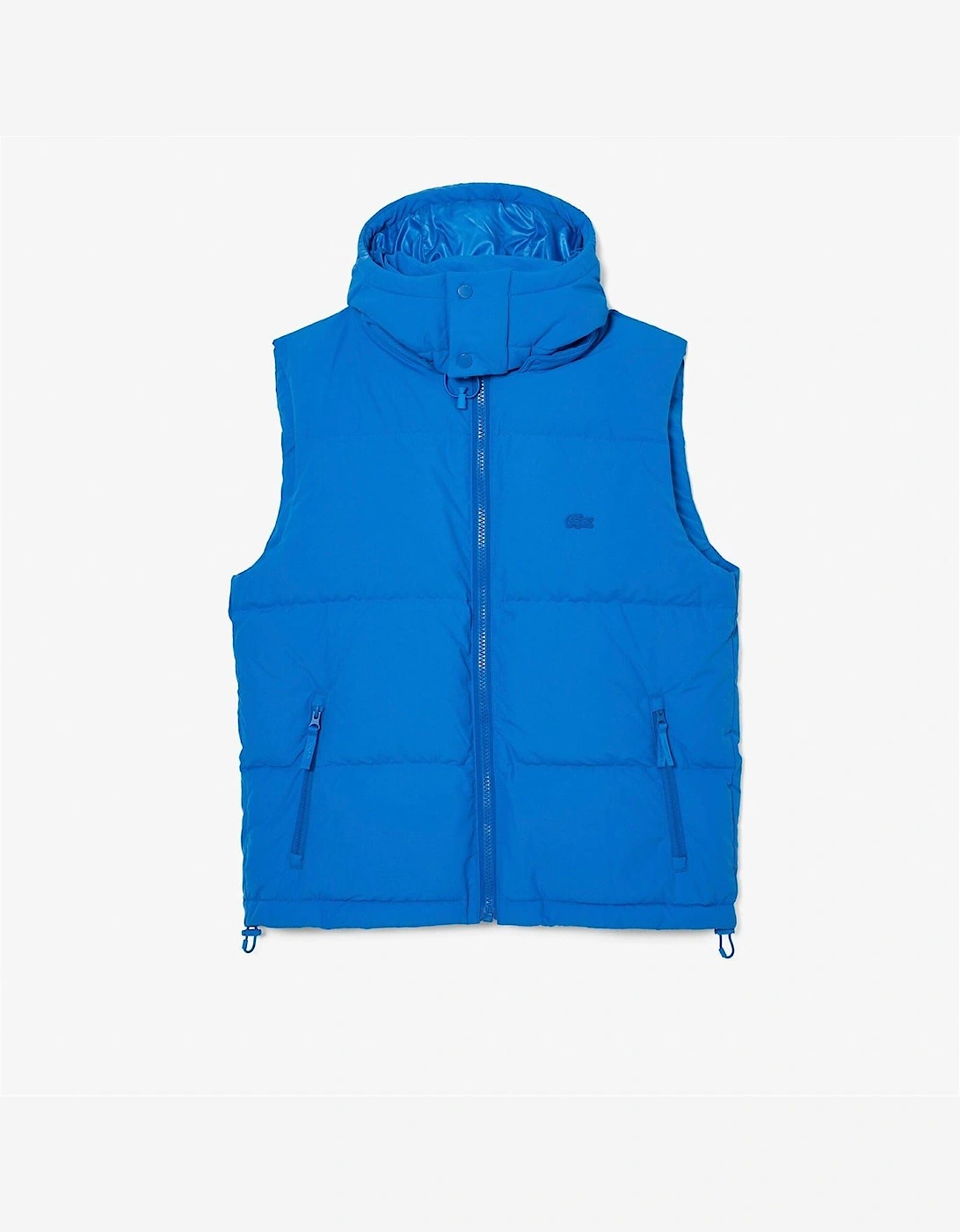 Crocodile Print Hooded Vest