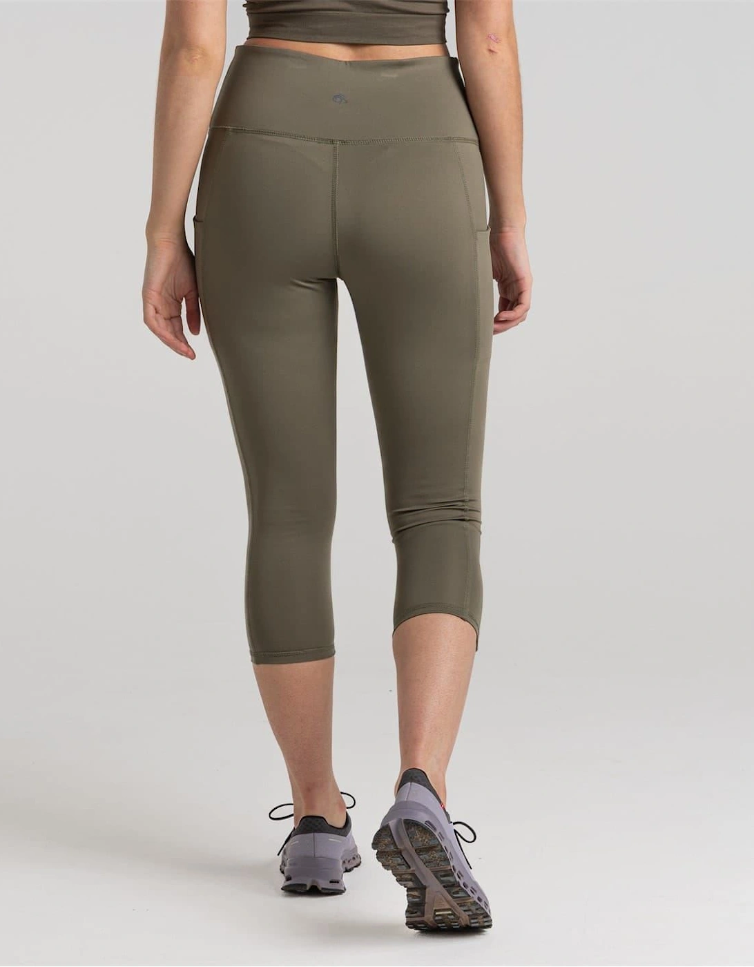 Kiwi Crop Solid Leggings