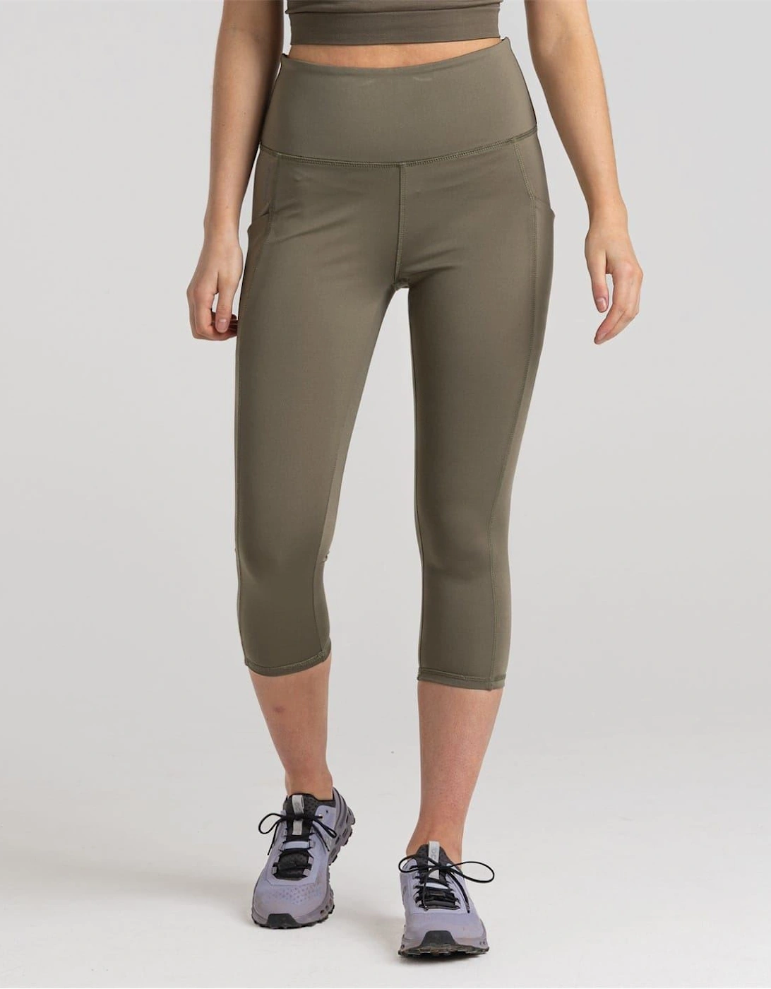 Kiwi Crop Solid Leggings