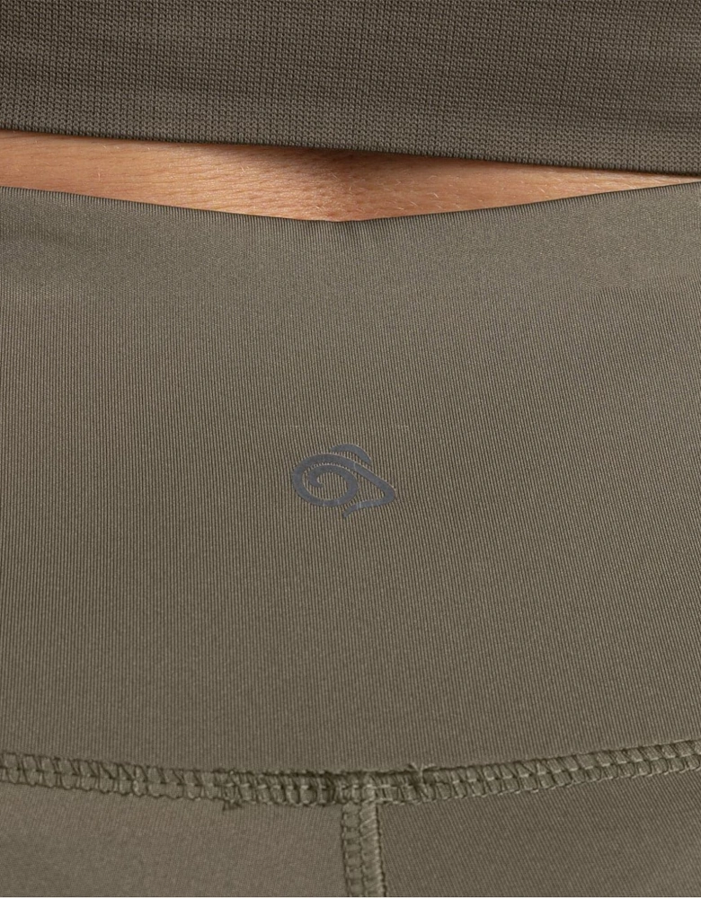 Kiwi Crop Solid Leggings