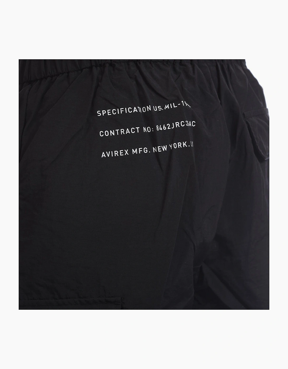 Logo Print Combat Cargo Pants
