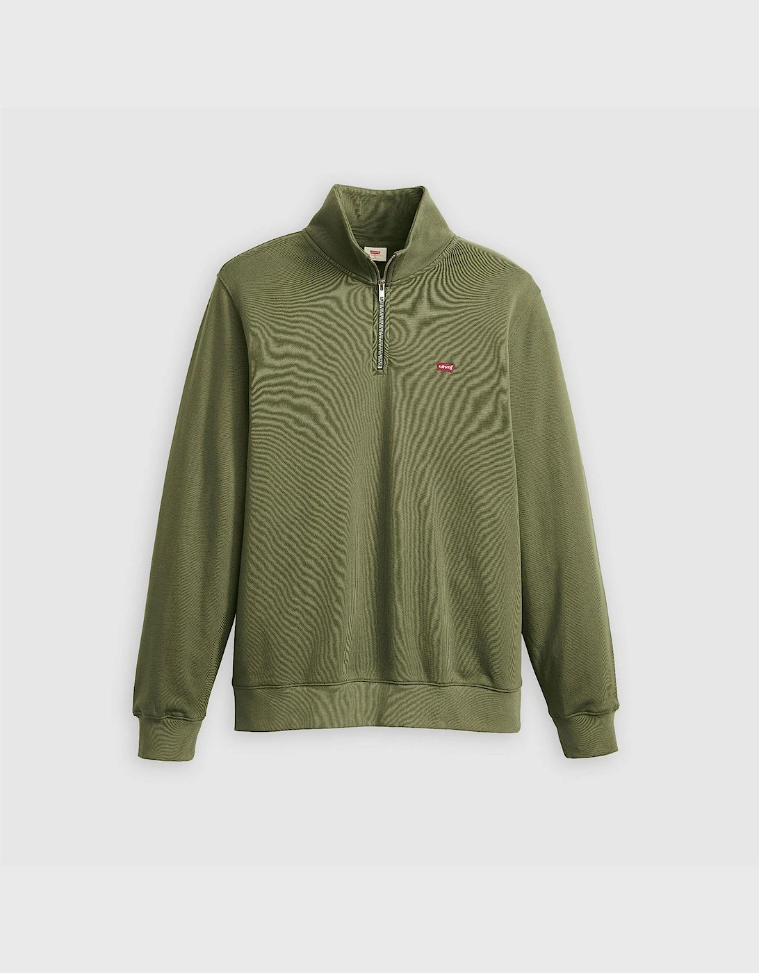 Levis Men's Moss Olive Levi's Original Hm Quarter Zip - Size 38