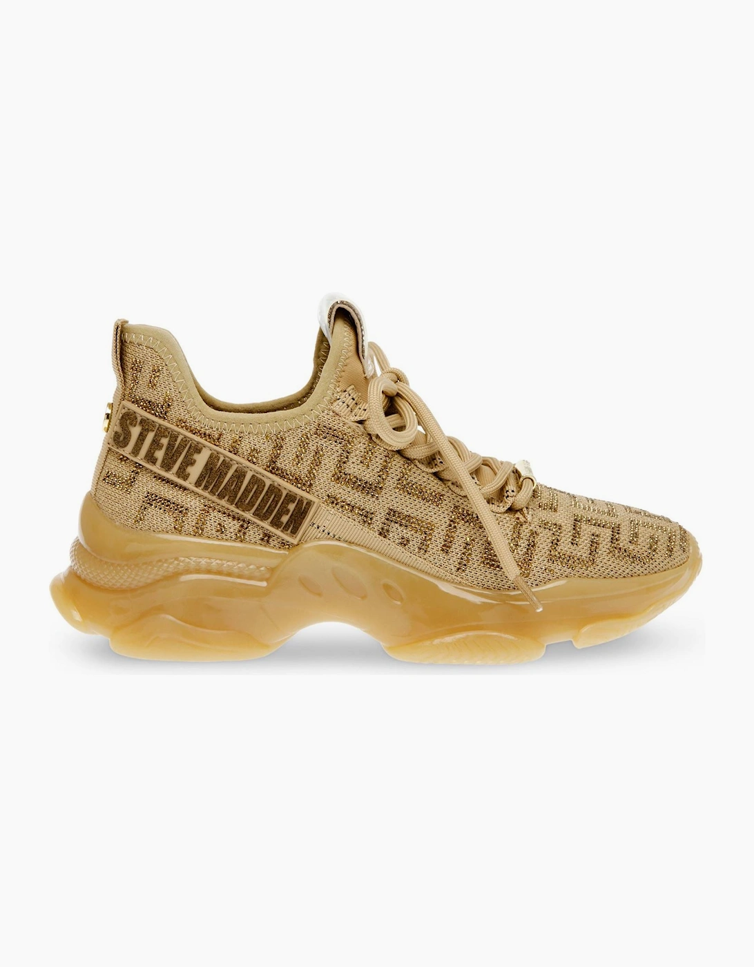 Steve Madden Women's Gold Maxout Traine - Size 6