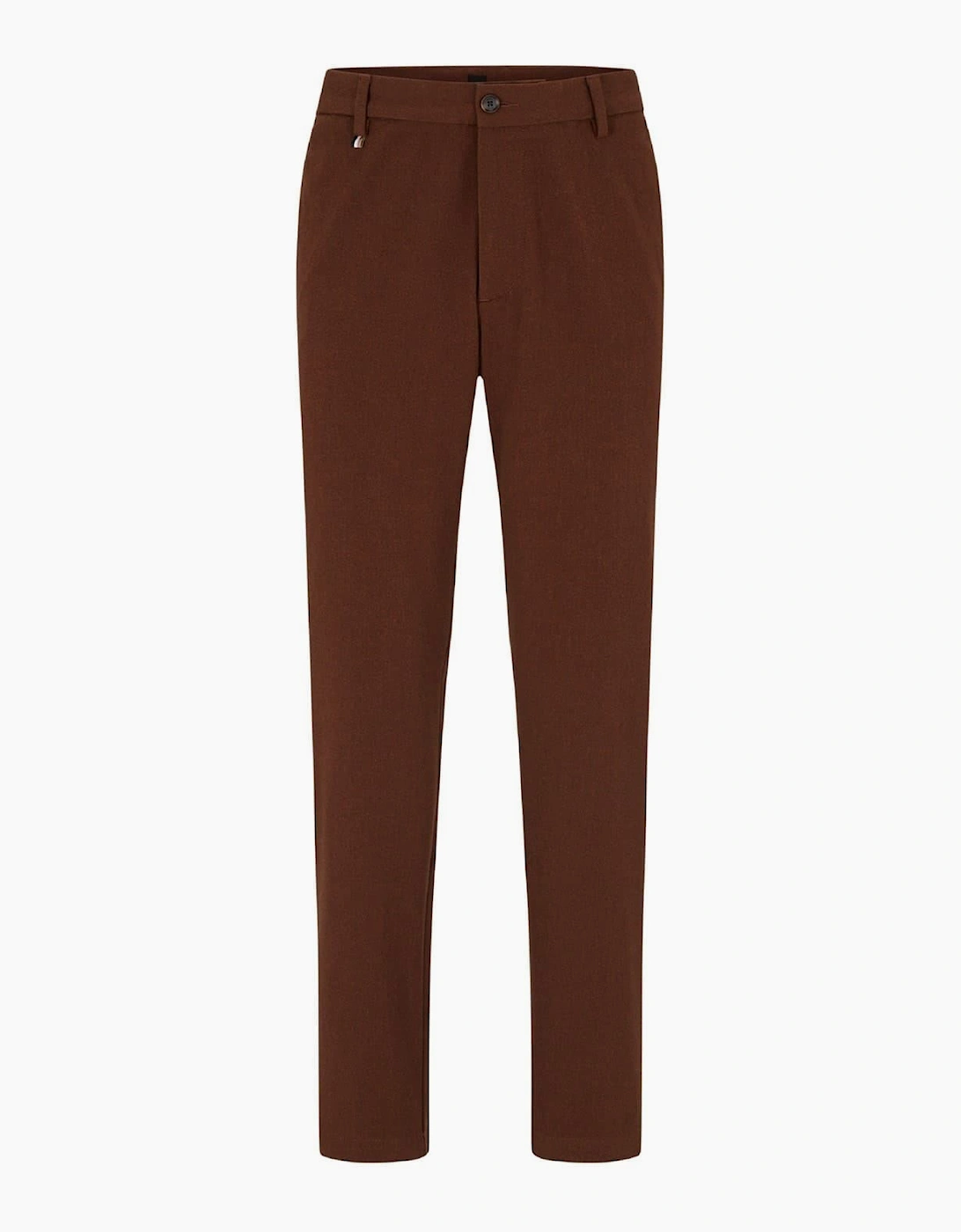 Kane Solid Patterned Slim Cut Trousers