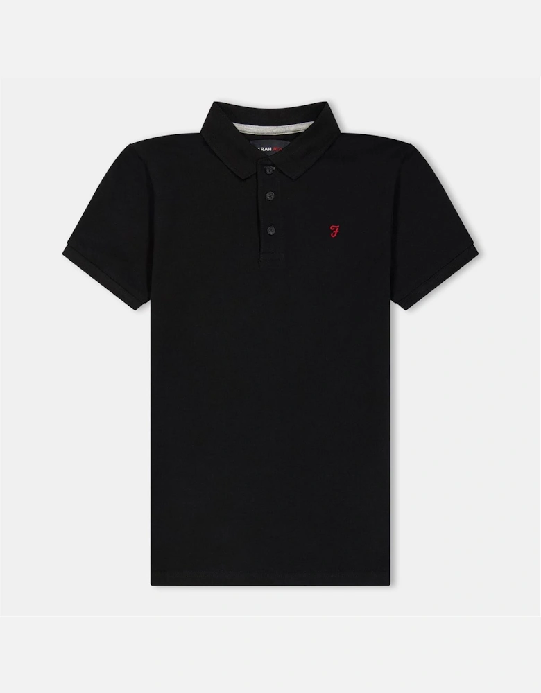 Bugsworth Embroidered Collared Short Sleeve Polo