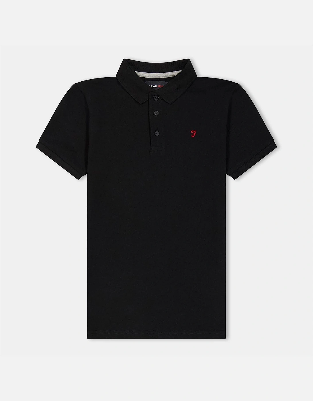 Bugsworth Embroidered Collared Short Sleeve Polo