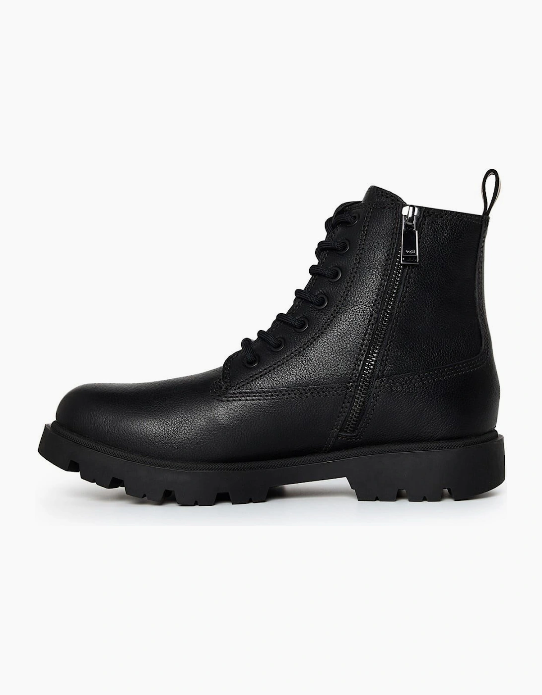 Motorcycle Block Heel Boots