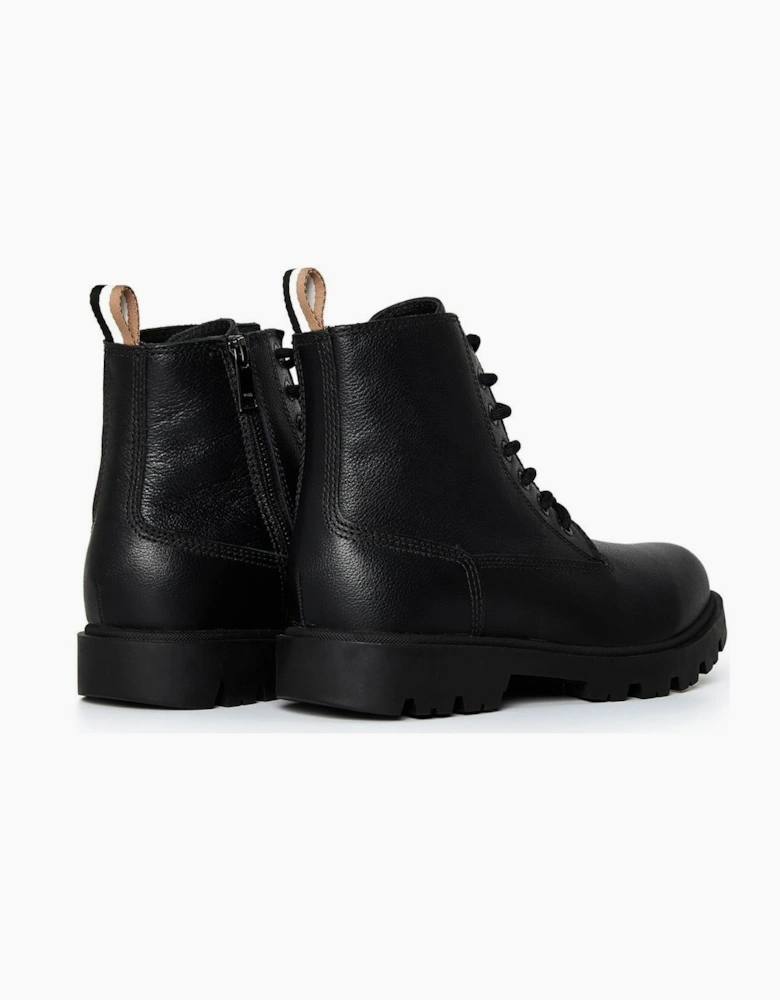 Motorcycle Block Heel Boots