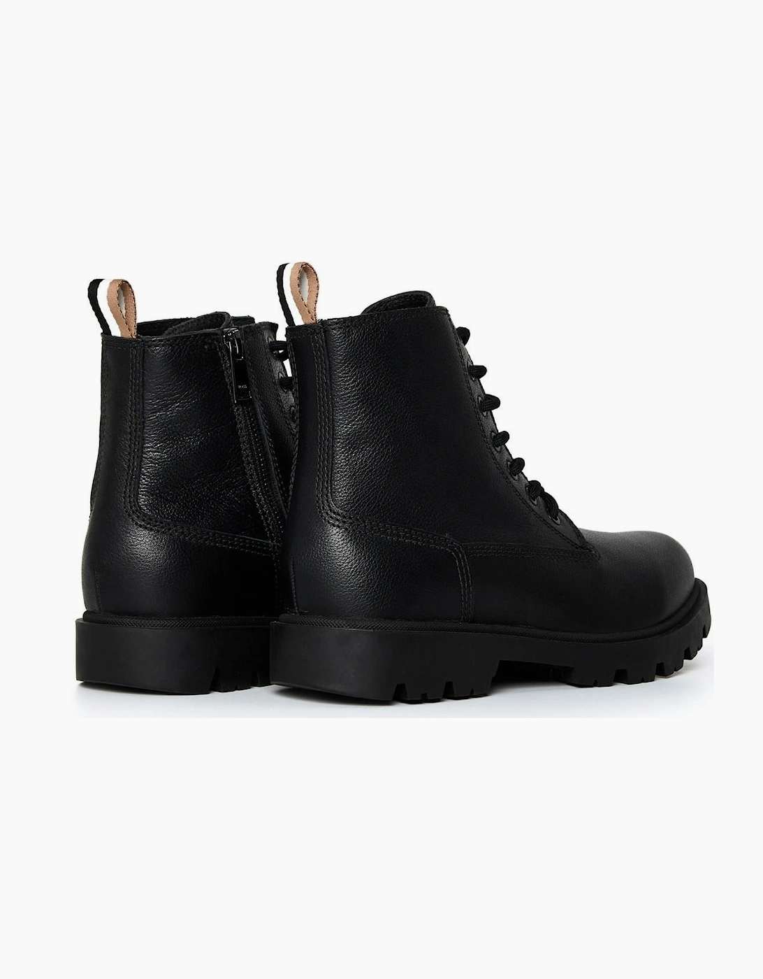Motorcycle Block Heel Boots