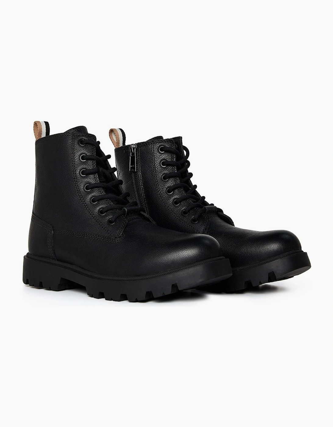 Motorcycle Block Heel Boots
