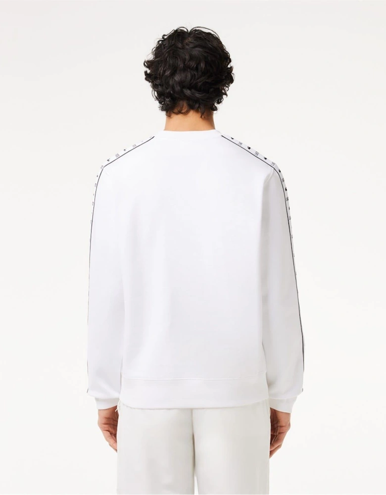 Regular Fit Logo Print Crew Neck Sweatshirt