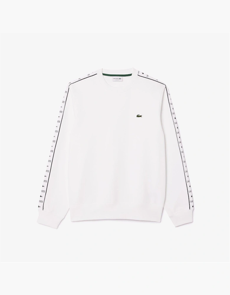 Regular Fit Logo Print Crew Neck Sweatshirt