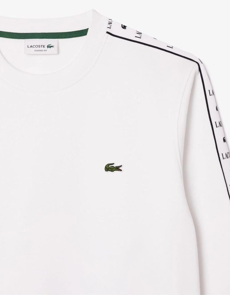 Regular Fit Logo Print Crew Neck Sweatshirt