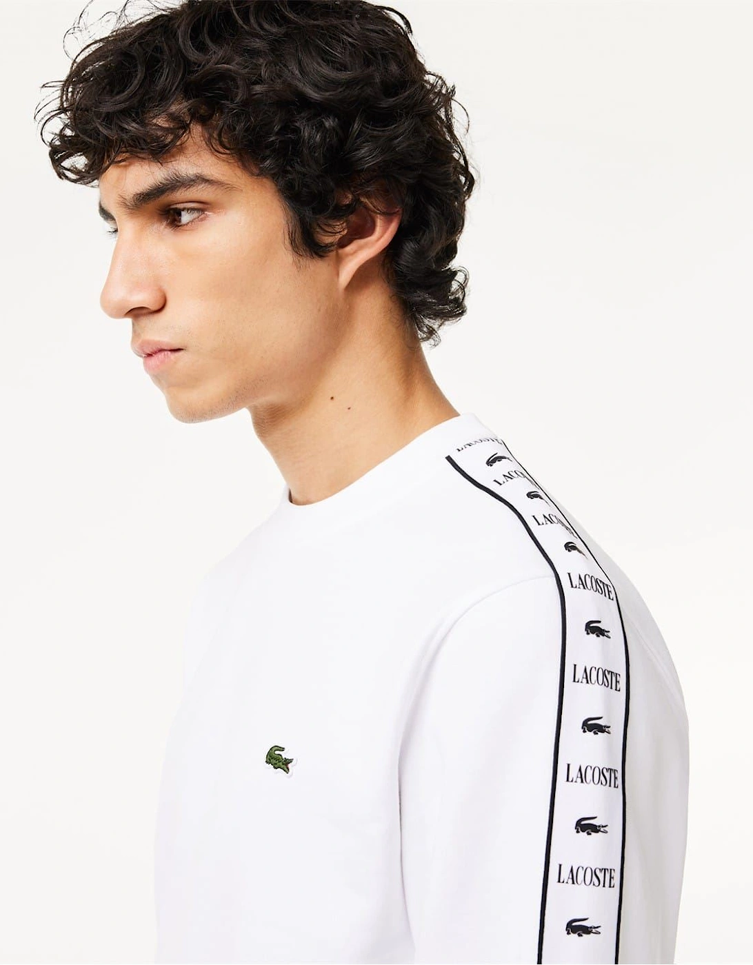 Regular Fit Logo Print Crew Neck Sweatshirt