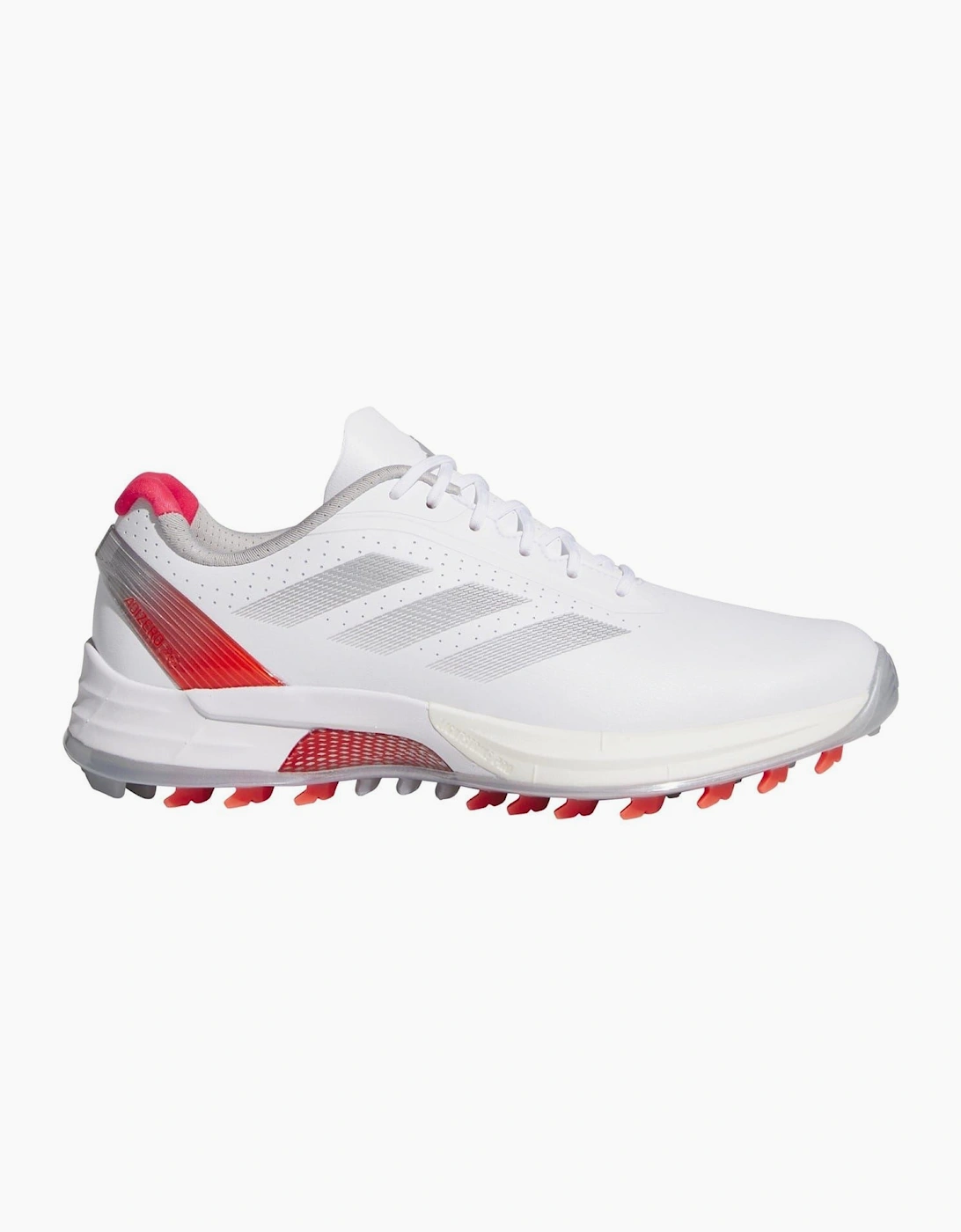 Adidas Unisex White Adizero Lace-Up Low Top Sneakers - Size 4.5