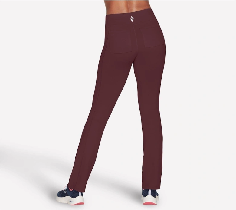 Go Walk Solid Patterned Shapewear Leggings