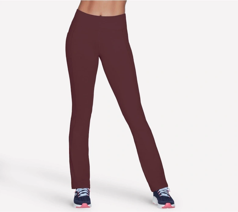Go Walk Solid Patterned Shapewear Leggings