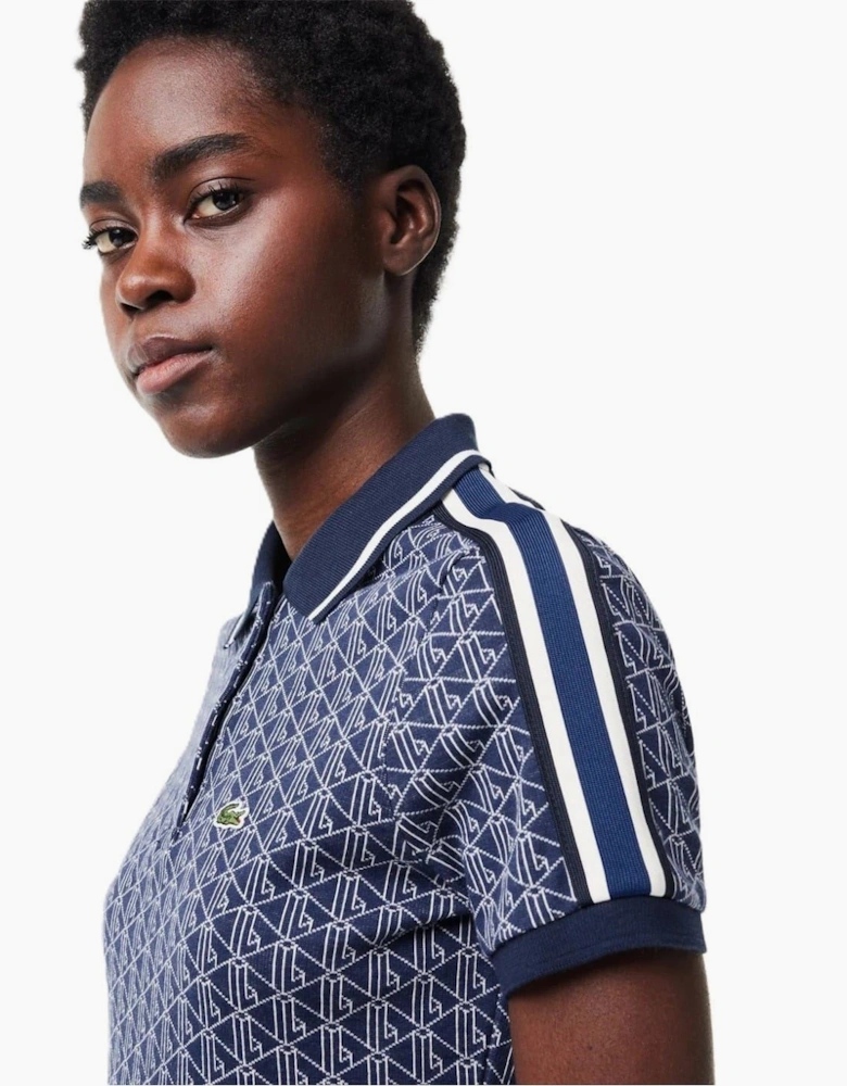 Jacquard Slim Fit Polo Shirt