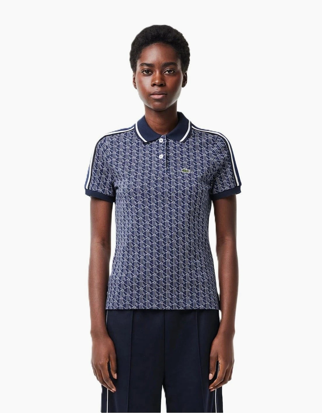 Jacquard Slim Fit Polo Shirt