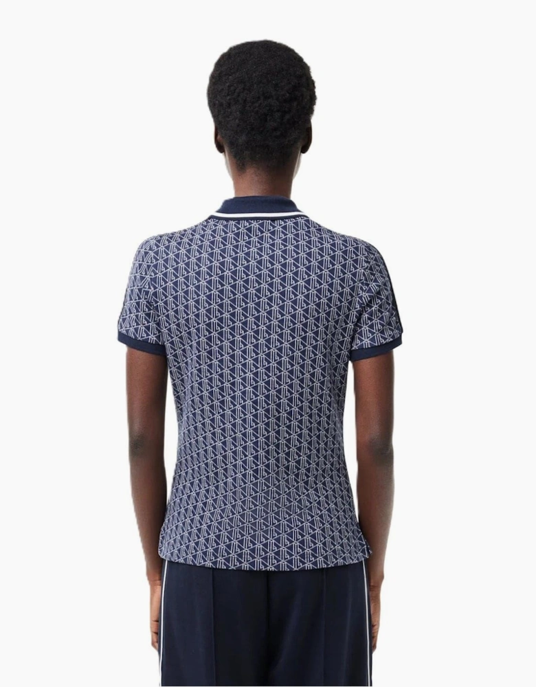 Jacquard Slim Fit Polo Shirt