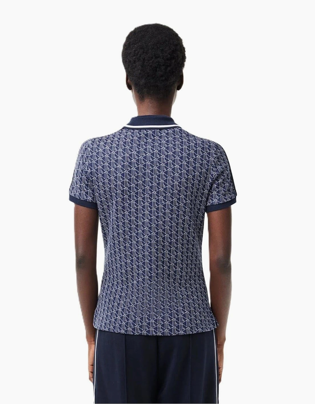 Jacquard Slim Fit Polo Shirt