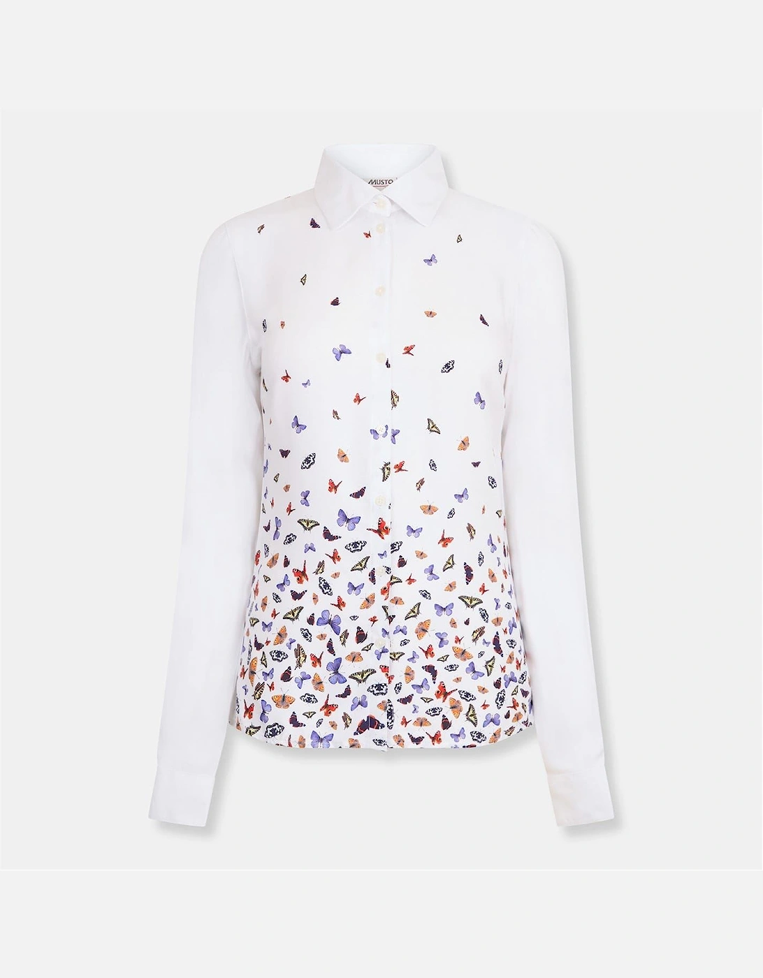 Musto Musto Women's Country Pattern Shirt - White