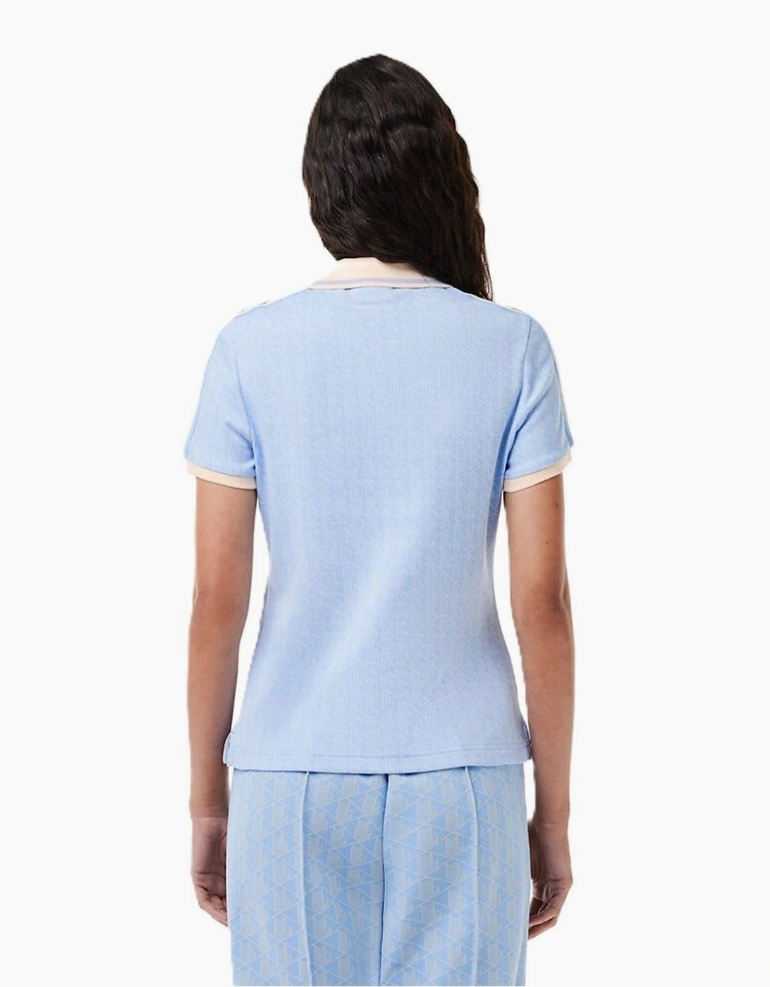 Jacquard Slim Fit Polo Shirt