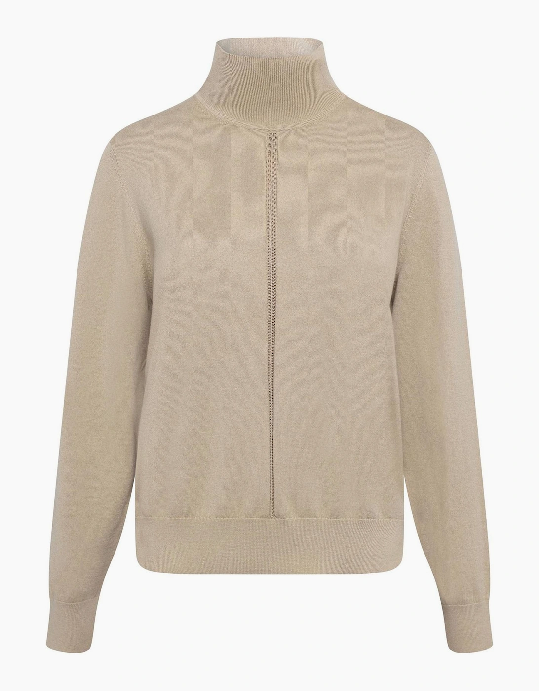 Turtleneck High Collar Long Sleeve Regular Fit Sweater