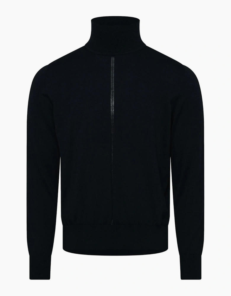 Turtleneck High Collar Long Sleeve Regular Fit Sweater