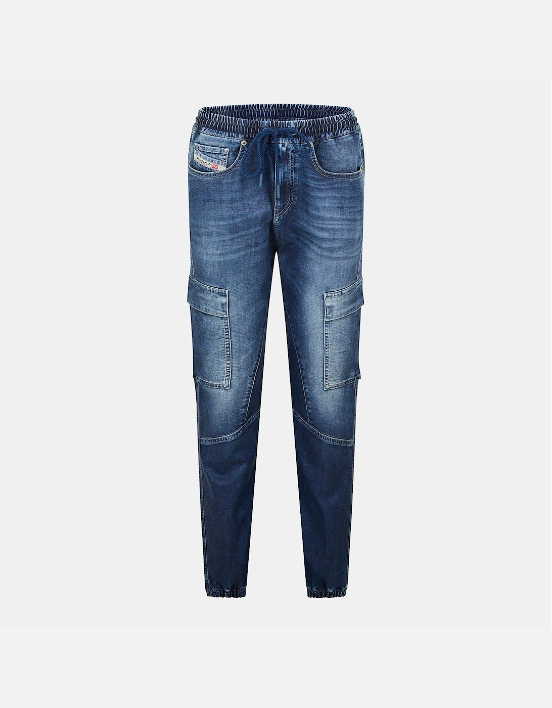 Diesel Women's Blue Carpenter Tapered Fit Jeans - Size 23 L32