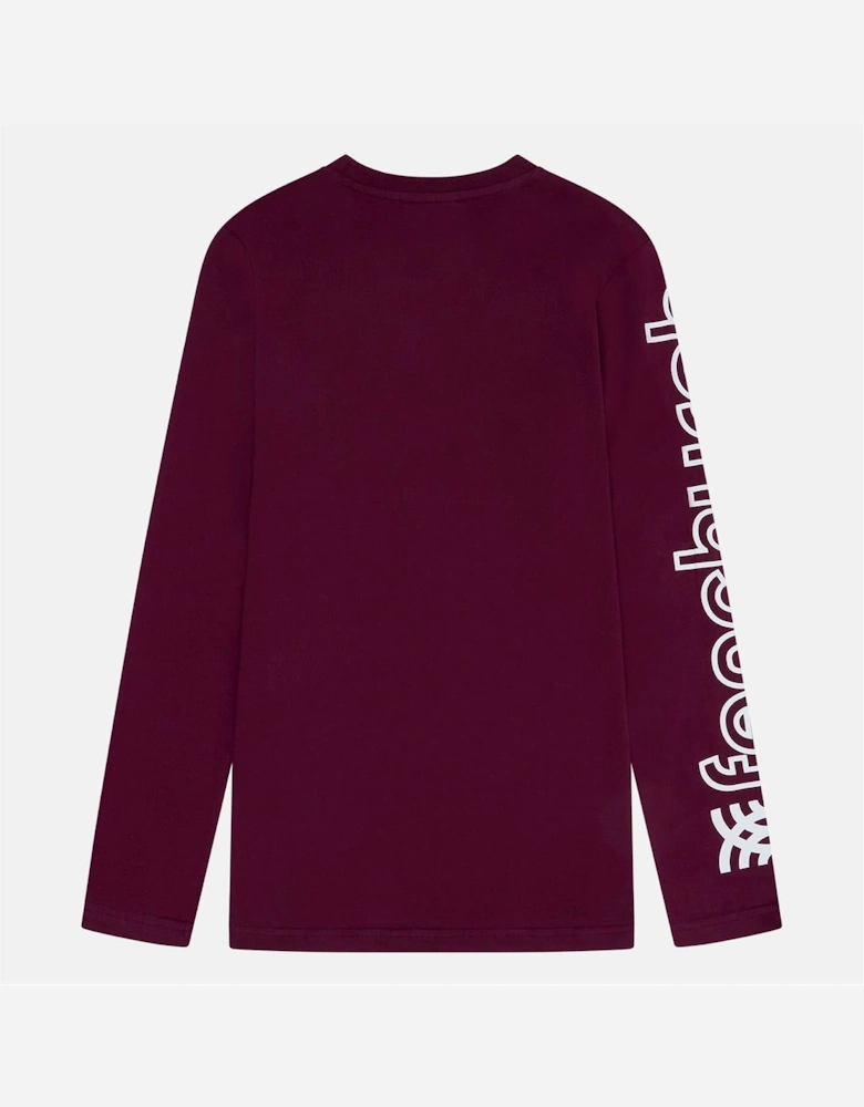 Walsh Lettering Long Sleeve T-Shirt