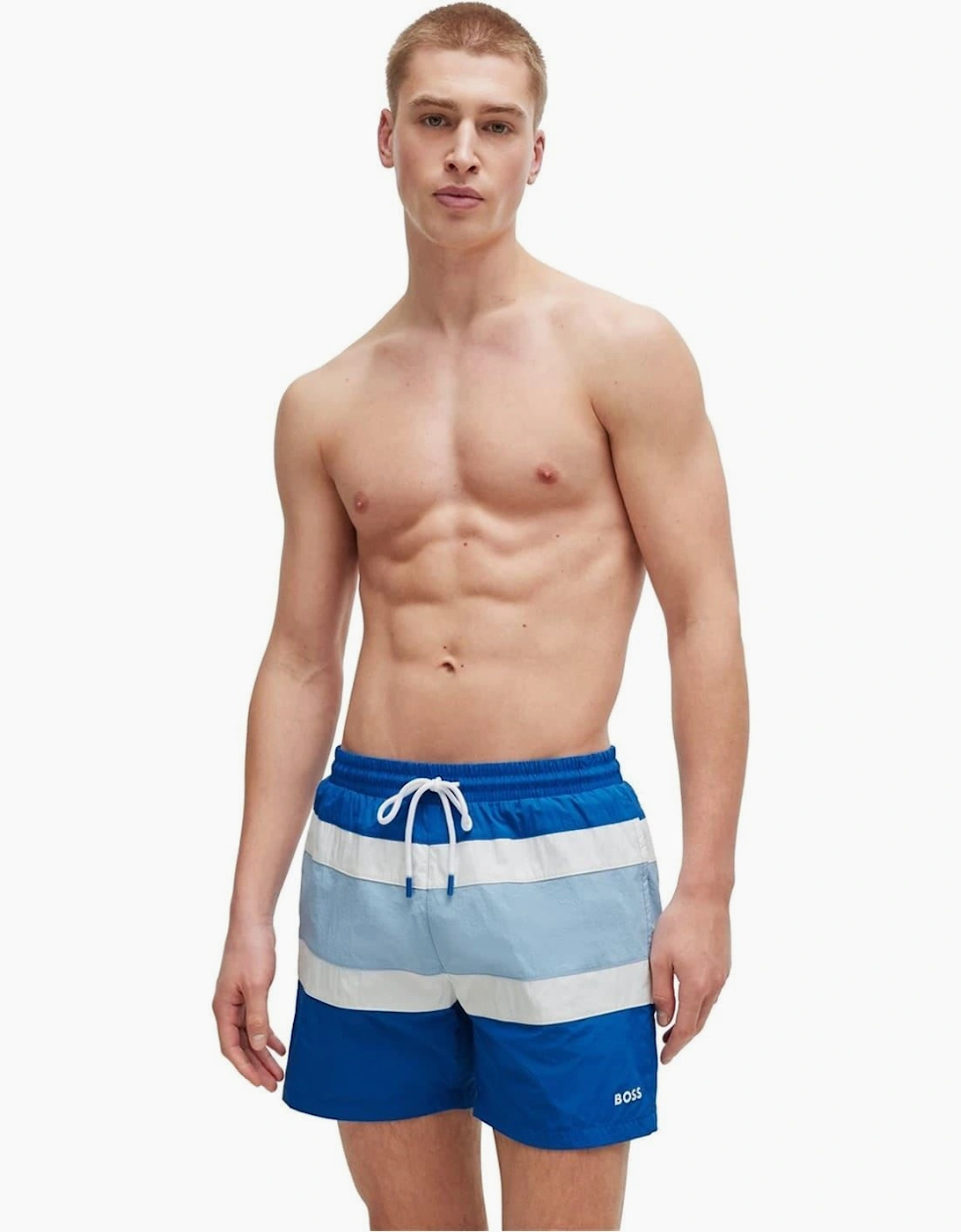 Rico Stripe Swim Trunk