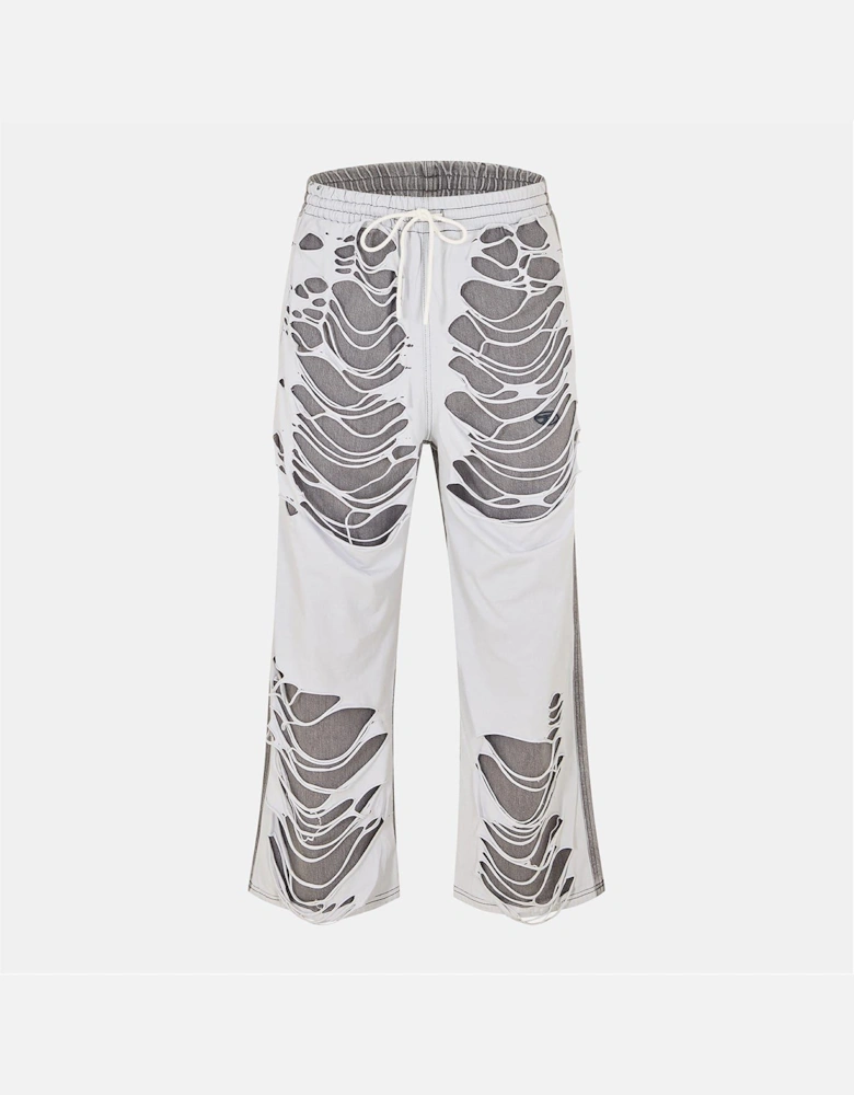 Martia Distressed Wide Leg Jeans